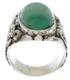 Southwest Silver Flower Turquoise Jewelry Ring Size 5 YX34449